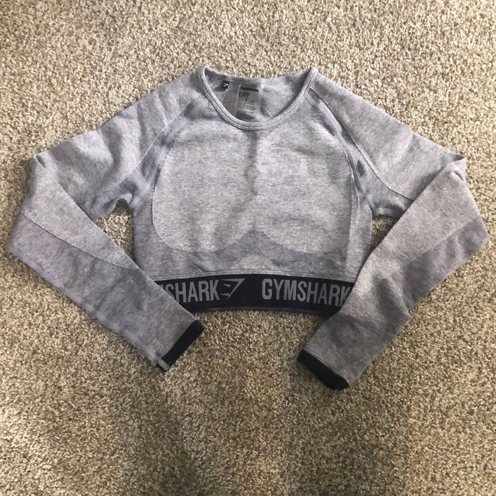 Gymshark flex long sleeve crop top
